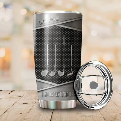 Customize Name Golf Steel Tumbler PD04012101