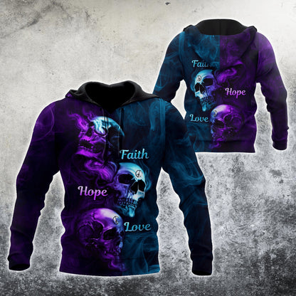 Three Words Of Skull Hoodie For Men And Women SN04012101