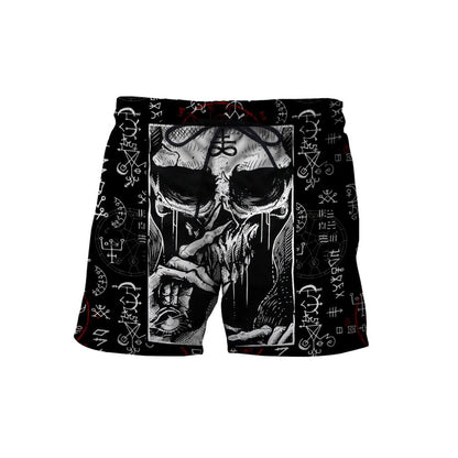 Silence Skull Satanic Hoodie For Men And Women