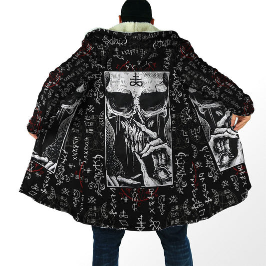 Skull Satanic Cloak For Men And Women TNA05012101