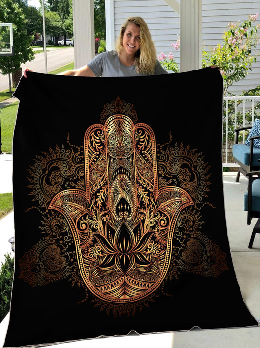 Hamsa Soft and Warm Blanket