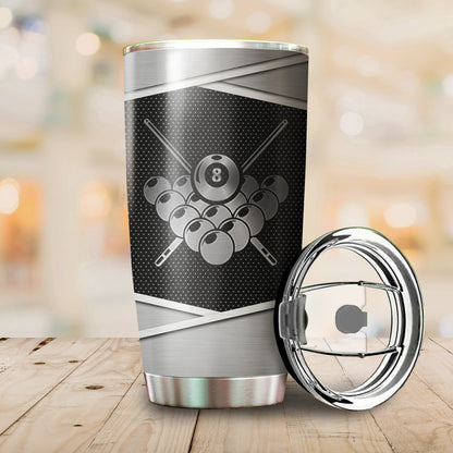 Customize Name Billiard Steel Tumbler MH06012005