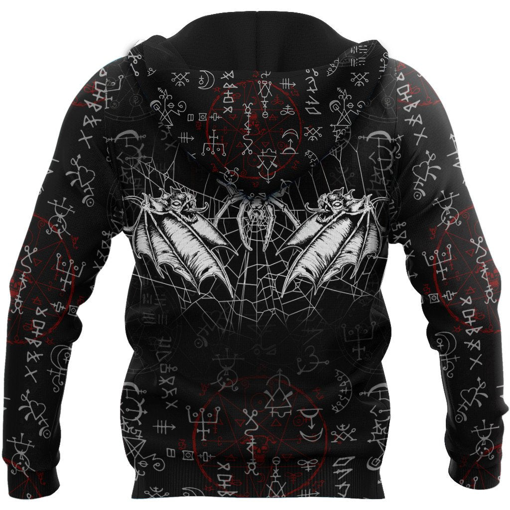 Dreamcatcher Skull Satanic Hoodie For Men And Women TNA06012106ND