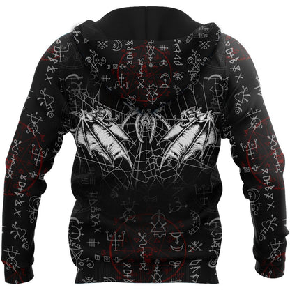 Dreamcatcher Skull Satanic Hoodie For Men And Women TNA06012106ND