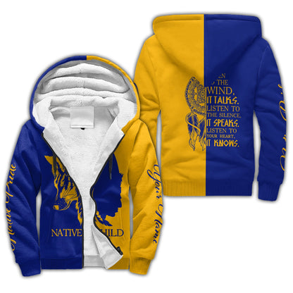 Custom Name Wolf Native Pride 3D All Over Printed Unisex Shirt