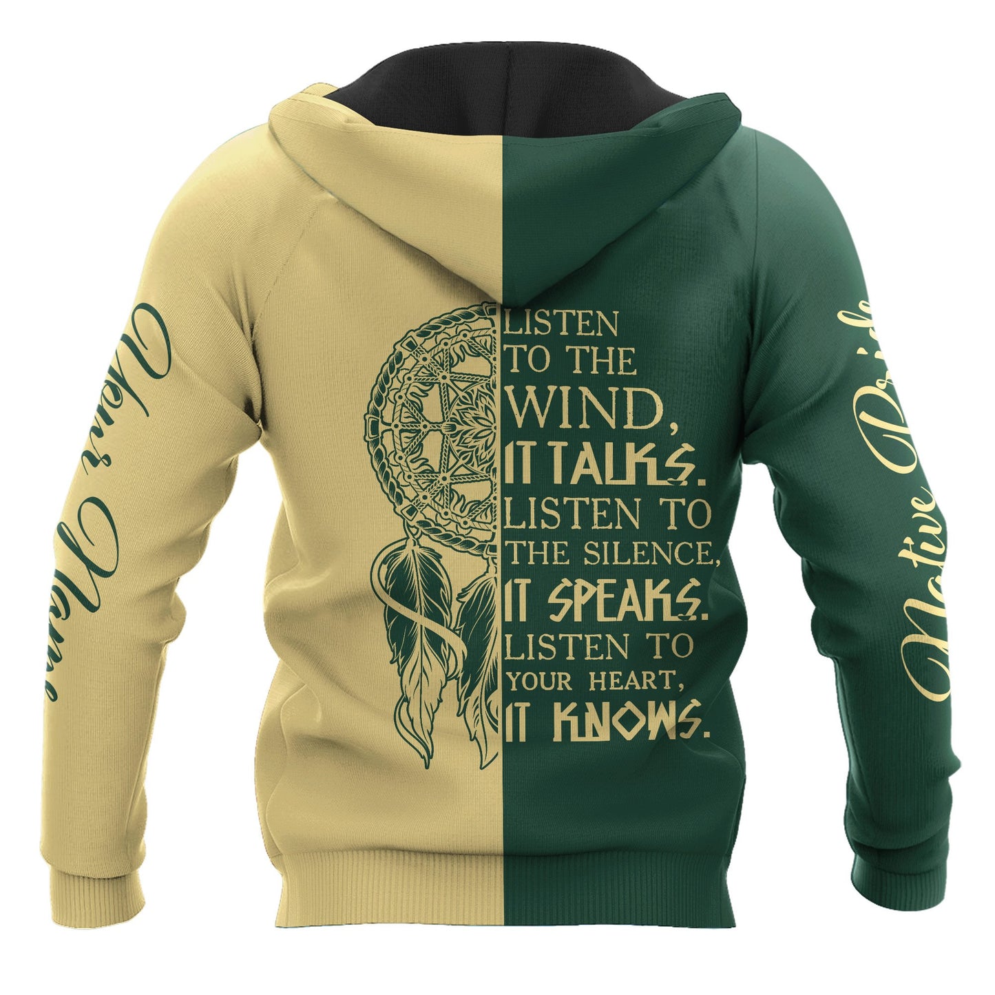 Custom Name Wolf Native Pride 3D All Over Printed Unisex Shirt