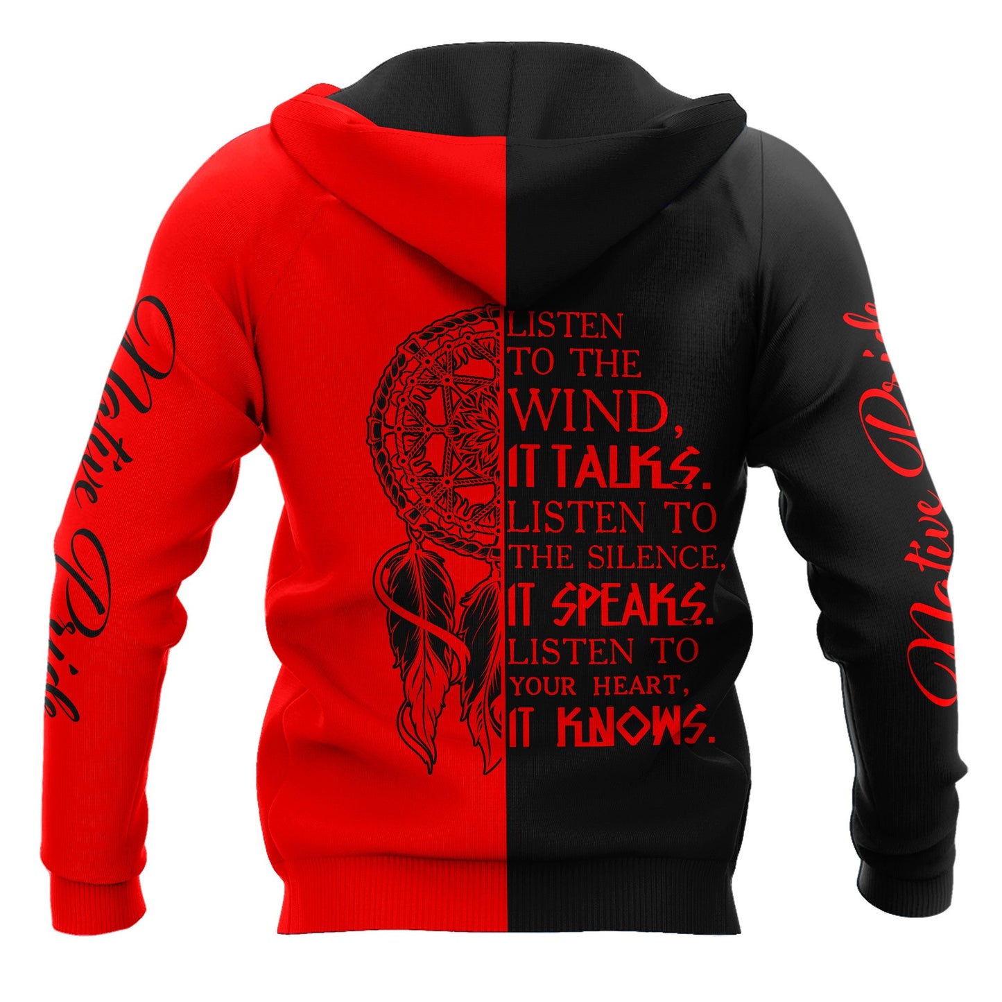Custom Name Wolf Native Pride 3D All Over Printed Unisex Shirt