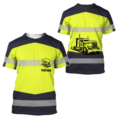 Trucker 3D All Over Printed Shirts For Men and Women