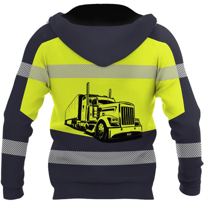 Trucker 3D All Over Printed Shirts For Men and Women
