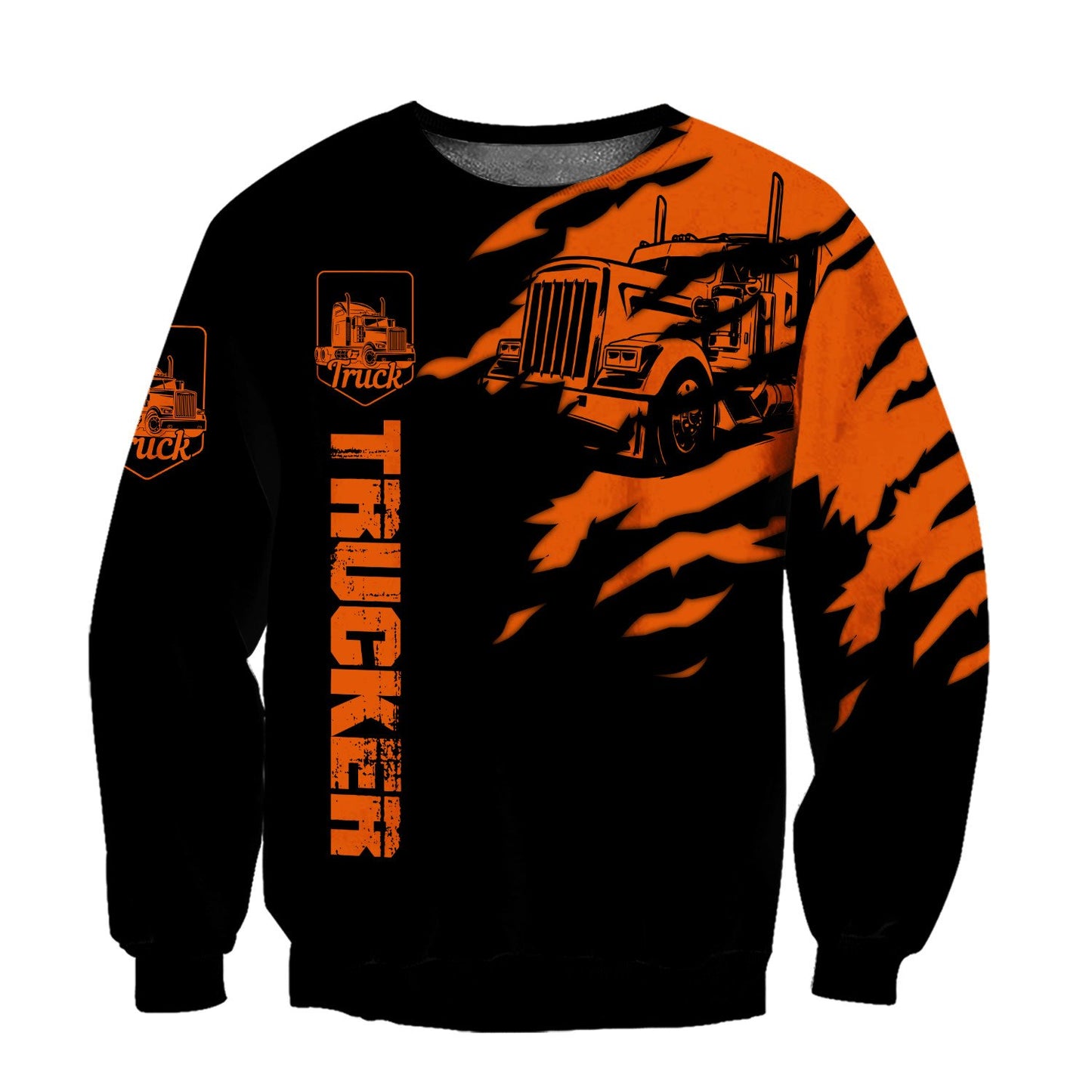 Trucker 3D All Over Printed Shirts For Men and Women