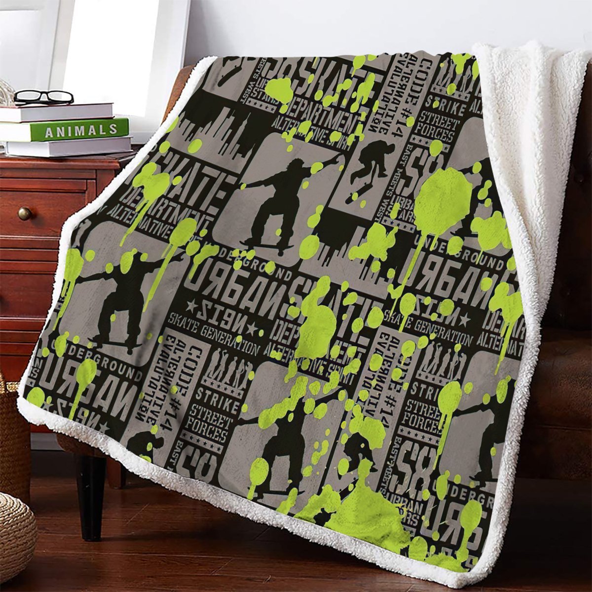 Premium Skateboard Blanket