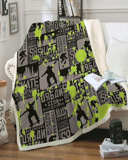Premium Skateboard Blanket