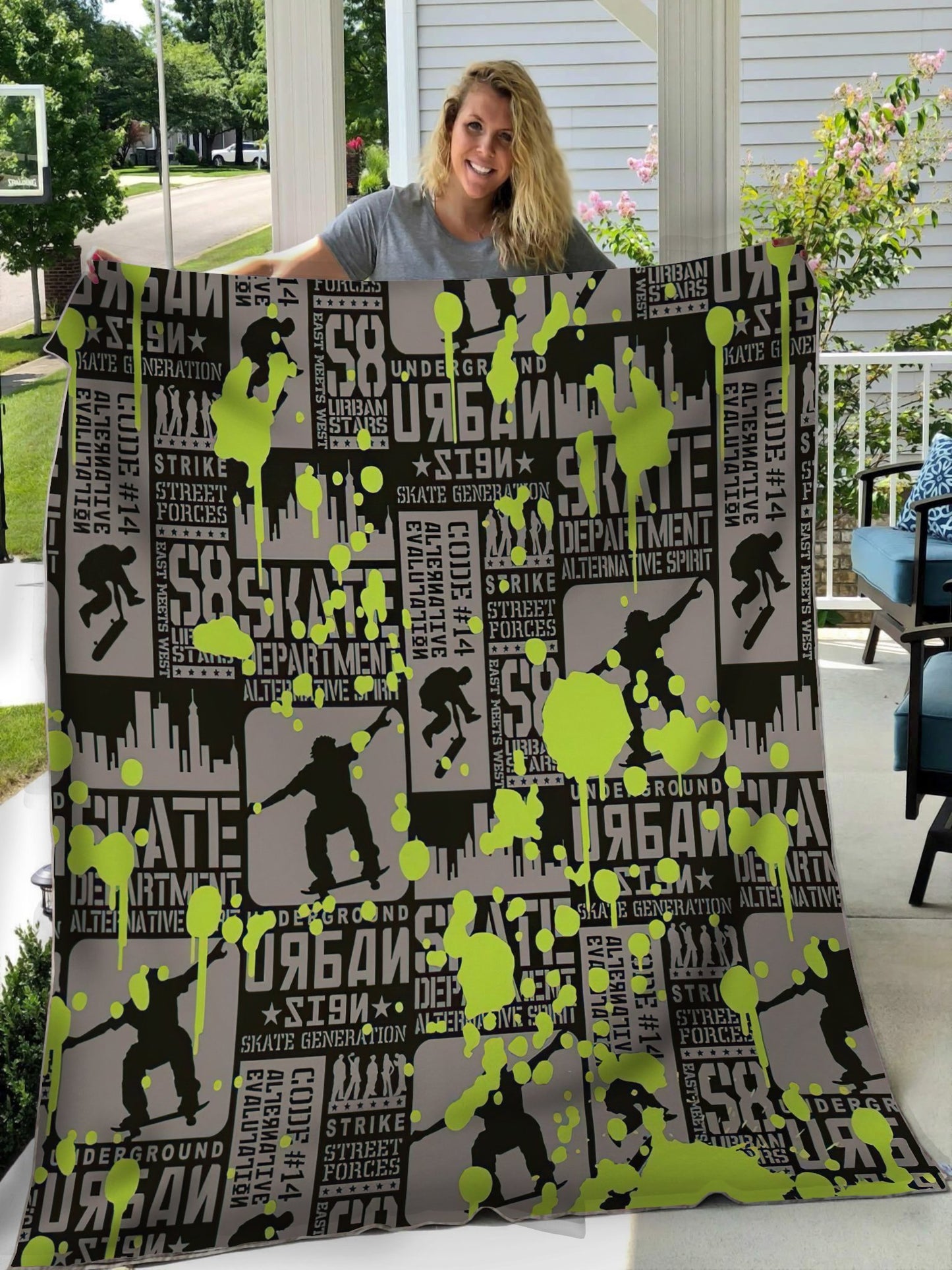 Premium Skateboard Blanket