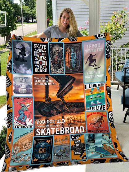 Premium Skateboard Blanket