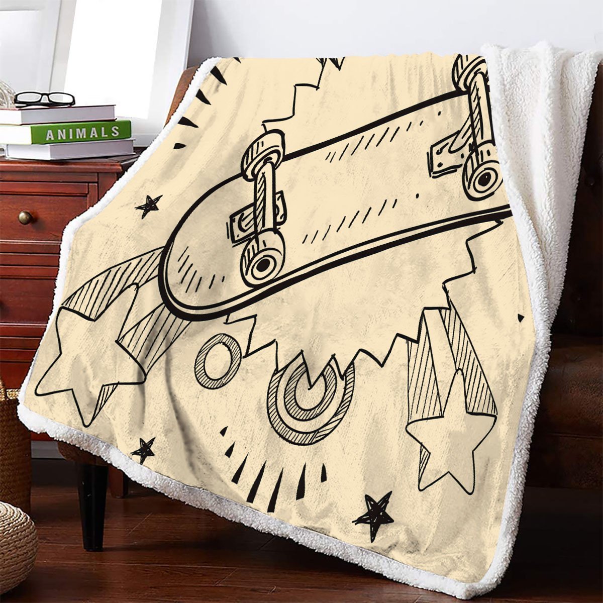 Premium Skateboard Blanket