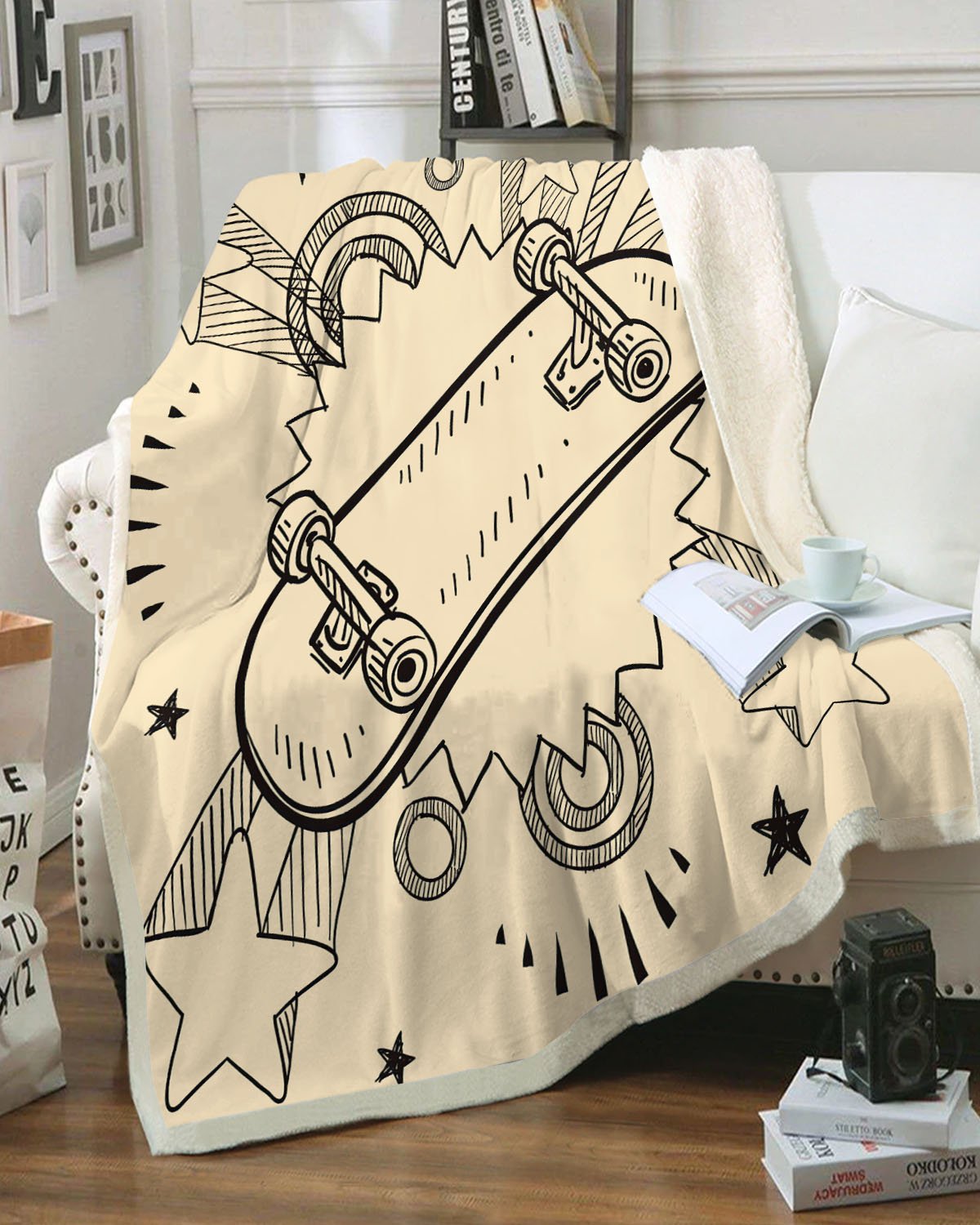 Premium Skateboard Blanket