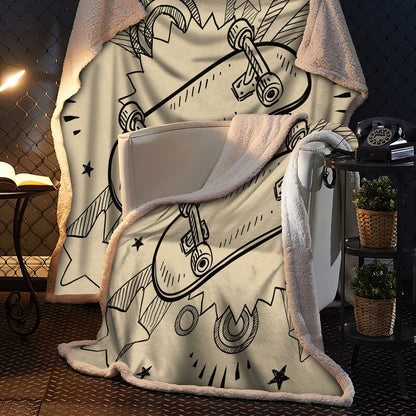 Premium Skateboard Blanket