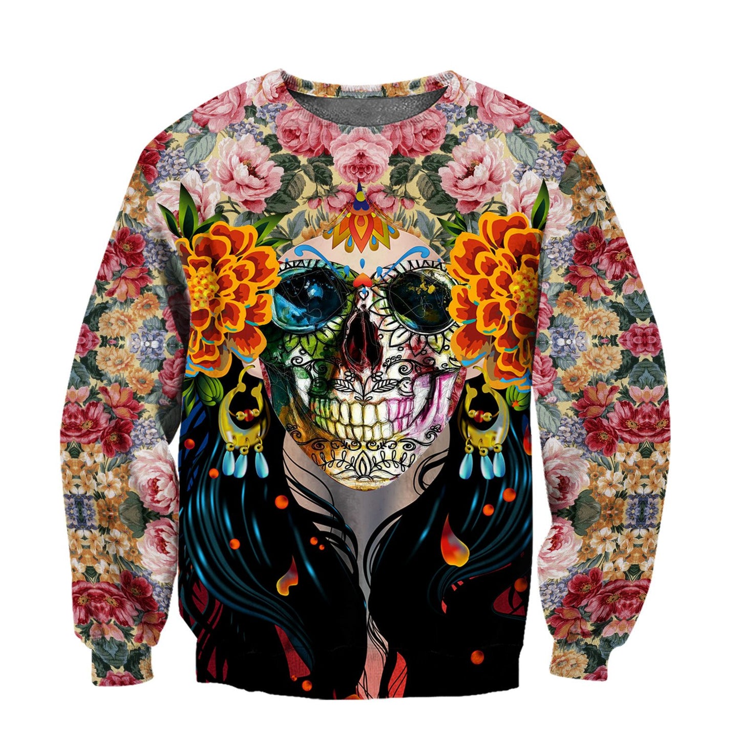 Skull Satanic Hoodie For Men And Women TNA22012108