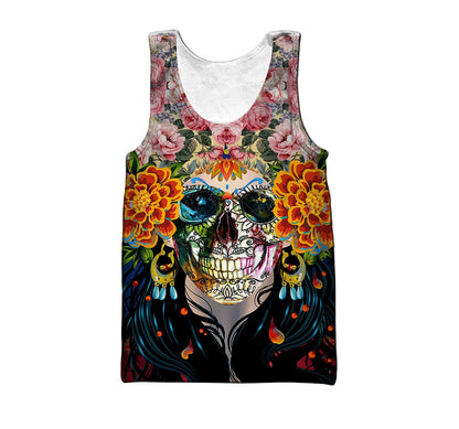 Skull Satanic Hoodie For Men And Women TNA22012108