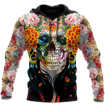 Skull Satanic Hoodie For Men And Women TNA22012108