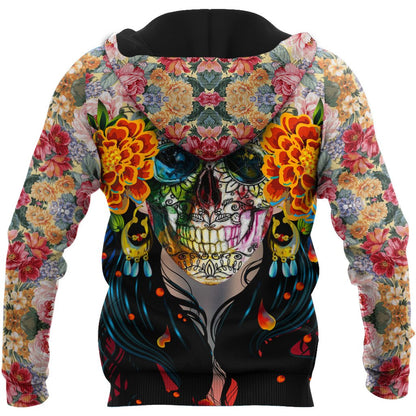 Skull Satanic Hoodie For Men And Women TNA22012108