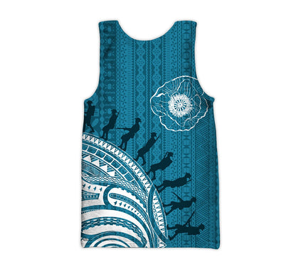 Premium Anzac Day 3D All Over Printed Unisex Shirts