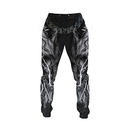 Wolf Tattoo 3D Over Printed Unisex Shirts