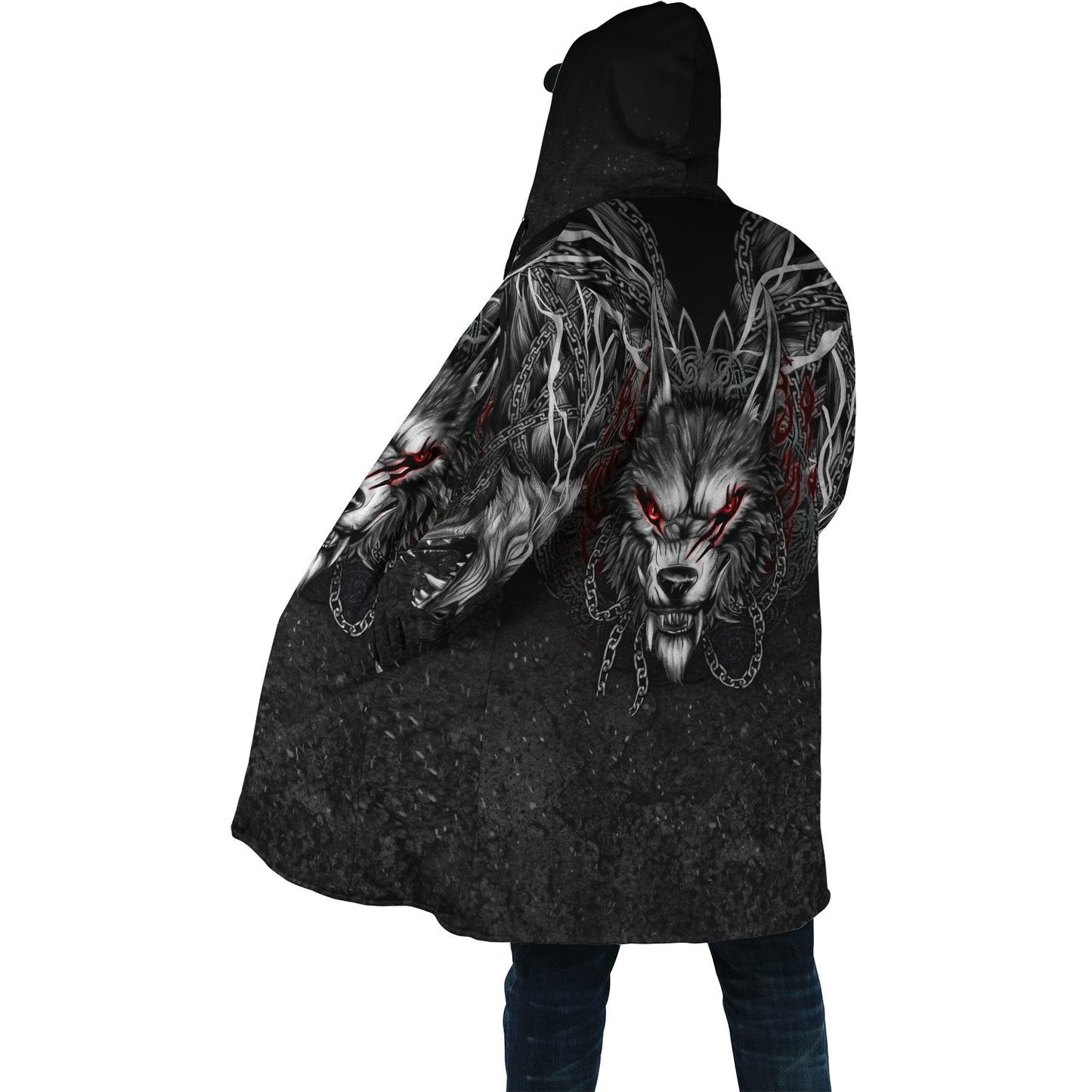 Wolf Tattoo 3D Over Printed Unisex Shirts