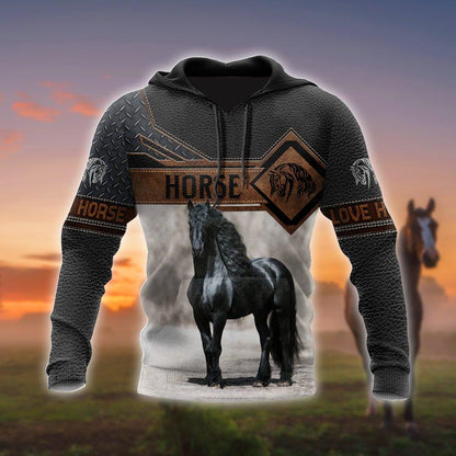 Premium Horse 3D All Over Printed Unisex Shirts