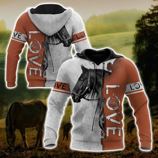 Premium Horse 3D All Over Printed Unisex Shirts