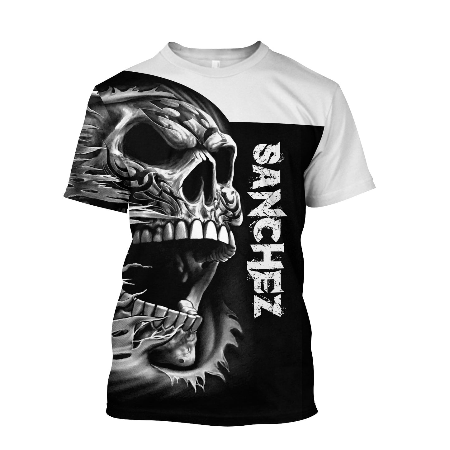 Customize Name Skull Hoodie For Men And Women TNA26022101