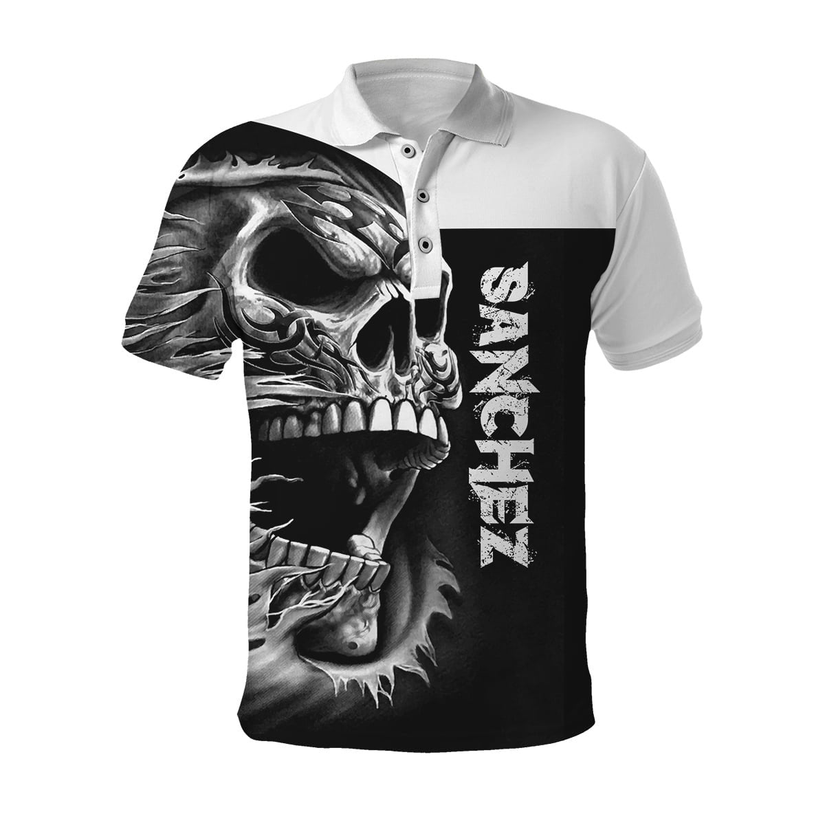 Customize Name Skull Hoodie For Men And Women TNA26022101