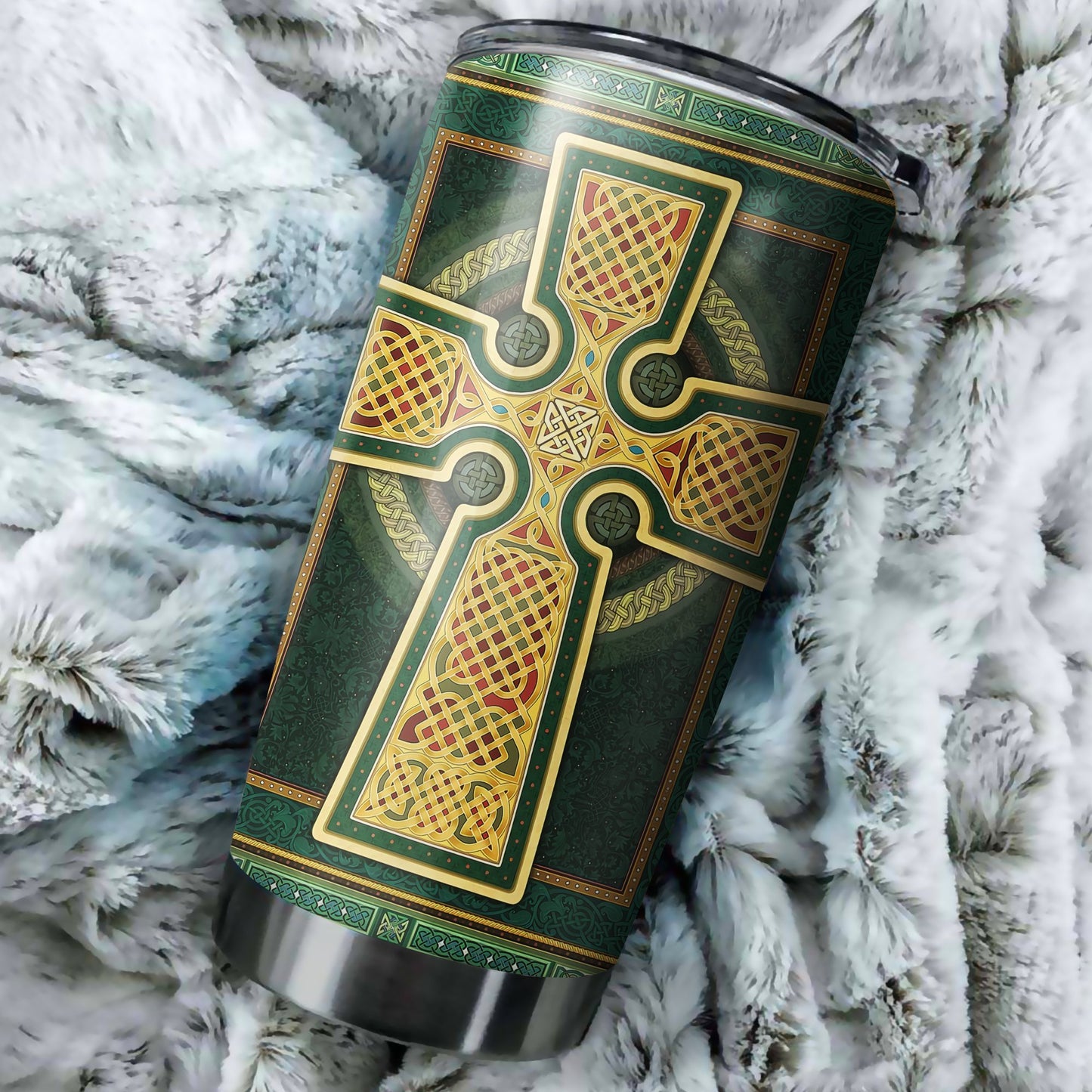 Irish Saint Patrick's Day Steel Tumbler