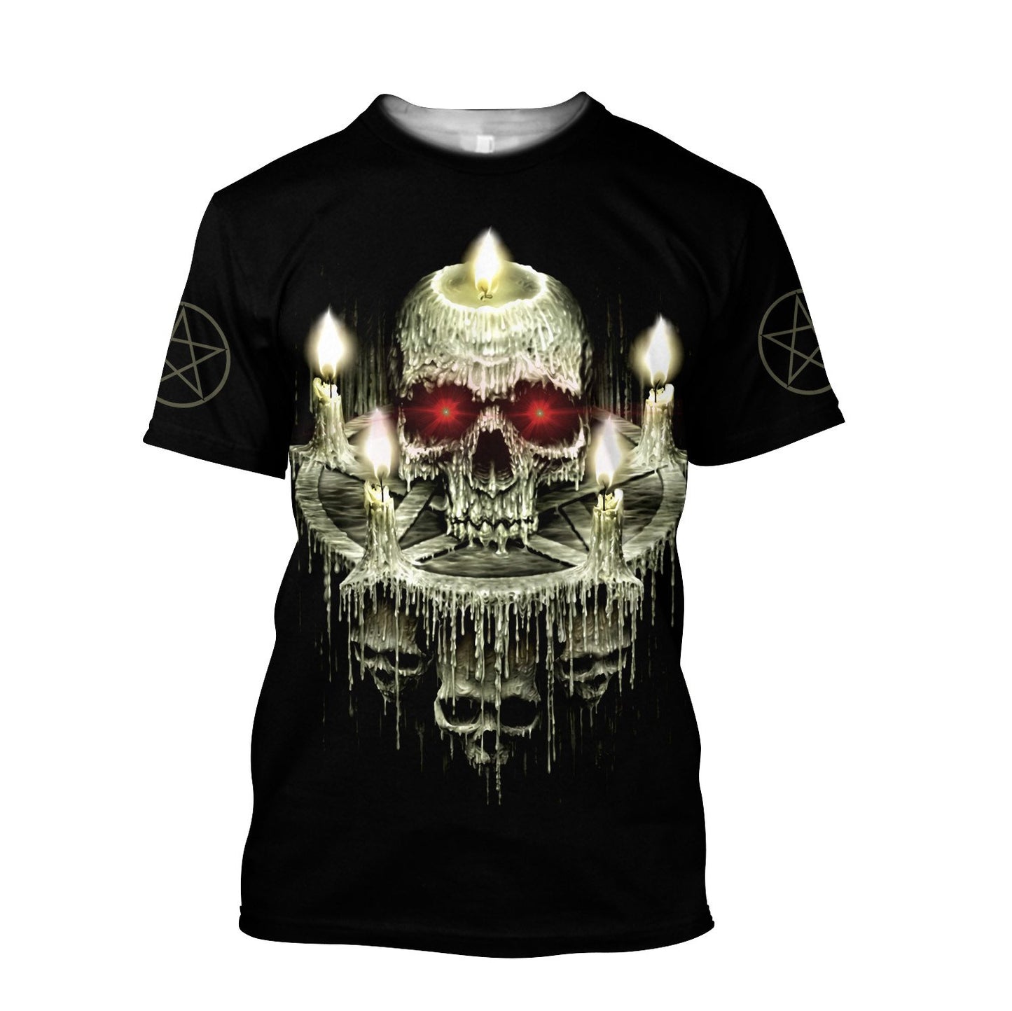 Candle And Skull Hoodie For Men And Women TNA01032105