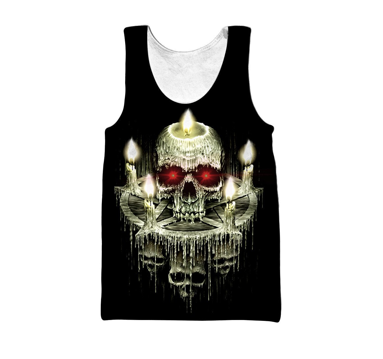Candle And Skull Hoodie For Men And Women TNA01032105