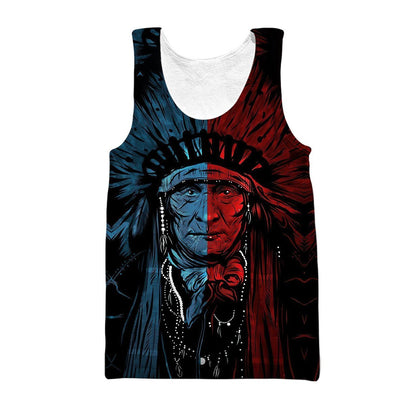 Native American 3D All Over Printed Unisex Shirt