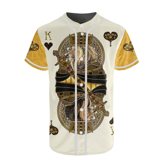 Summer Collection - King Heart Lion  3D All Over Printed Unisex Shirts