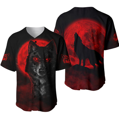 Wolf 3D All Over Printed Unisex Shirts
