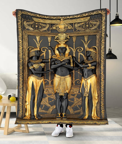 Ancient Egypt 3D All Over Printed Blanket