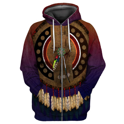 Native American 3D All Over Printed Unisex Shirts