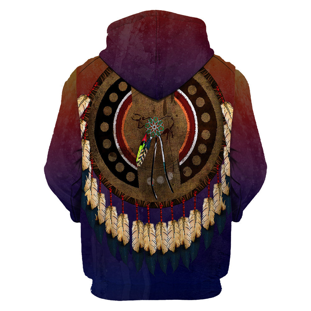 Native American 3D All Over Printed Unisex Shirts