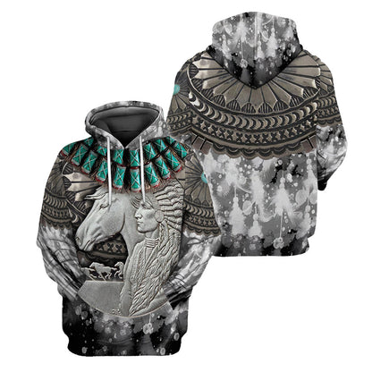 Native American 3D All Over Printed Unisex Shirts