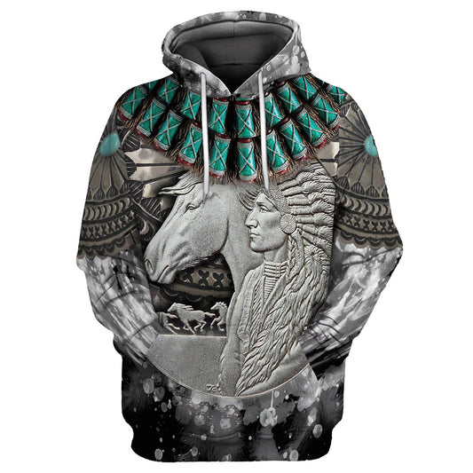 Native American 3D All Over Printed Unisex Shirts