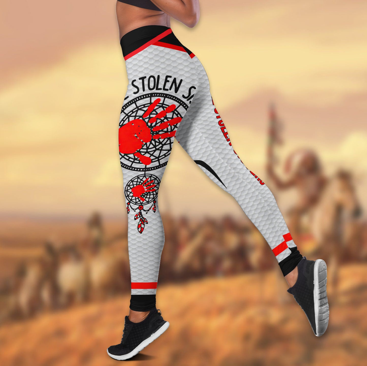 Native American 3D All Over Printed Legging + Hoodie