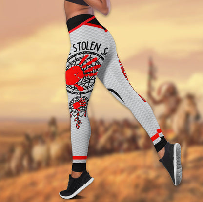 Native American 3D All Over Printed Legging + Cloak