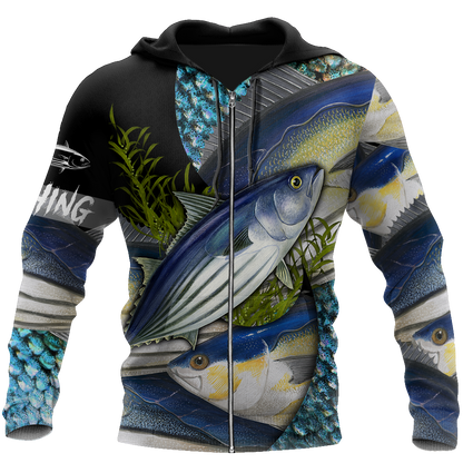 Saltwater Fishing on skin 3D all over shirts for men and women TR030302 - Amaze Style™-Apparel