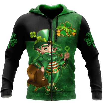 Irish 3D All Over Printed Unisex Shirts Saint Patrick's Day Shamrock