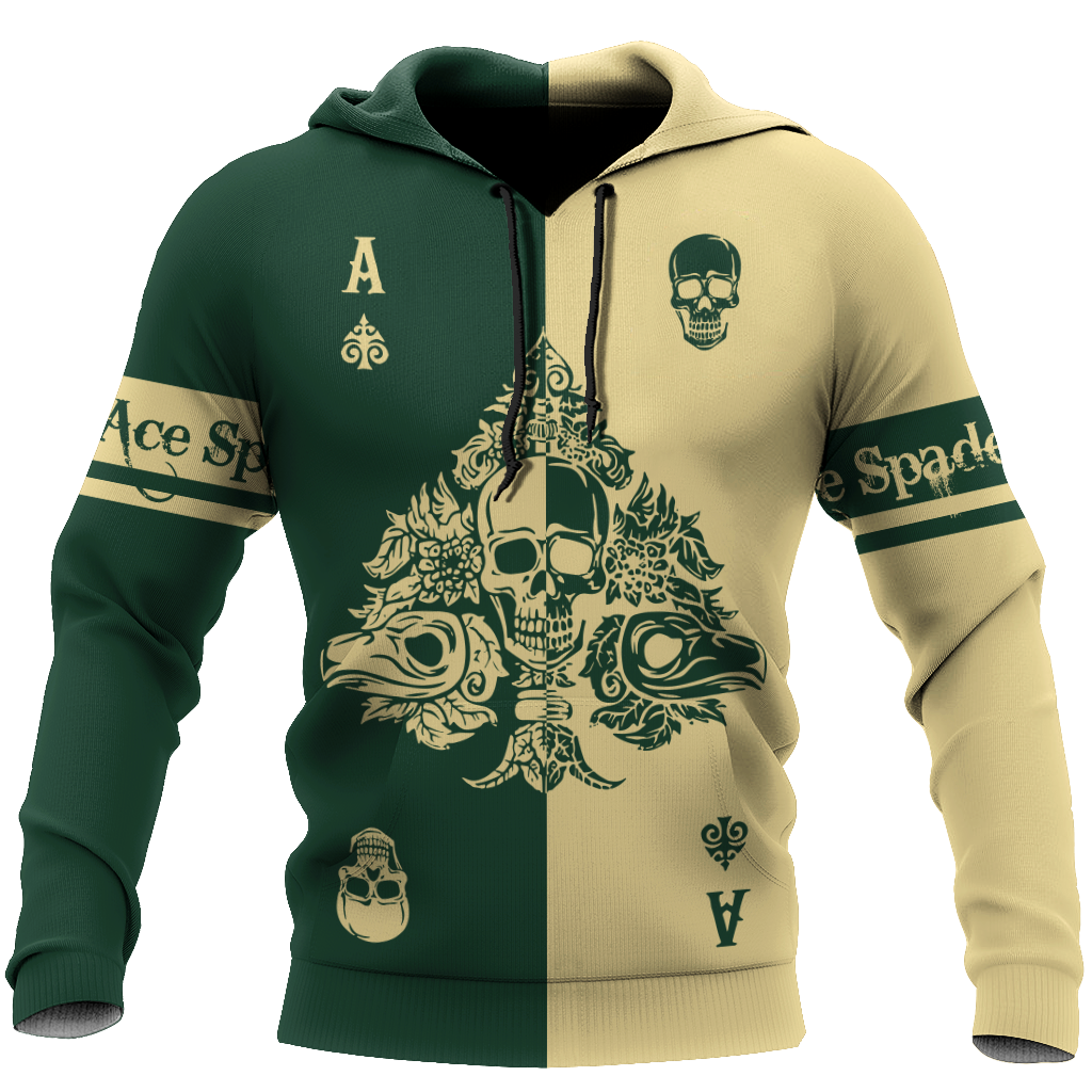 Ace Spade 3D All Over Printed Unisex Shirts