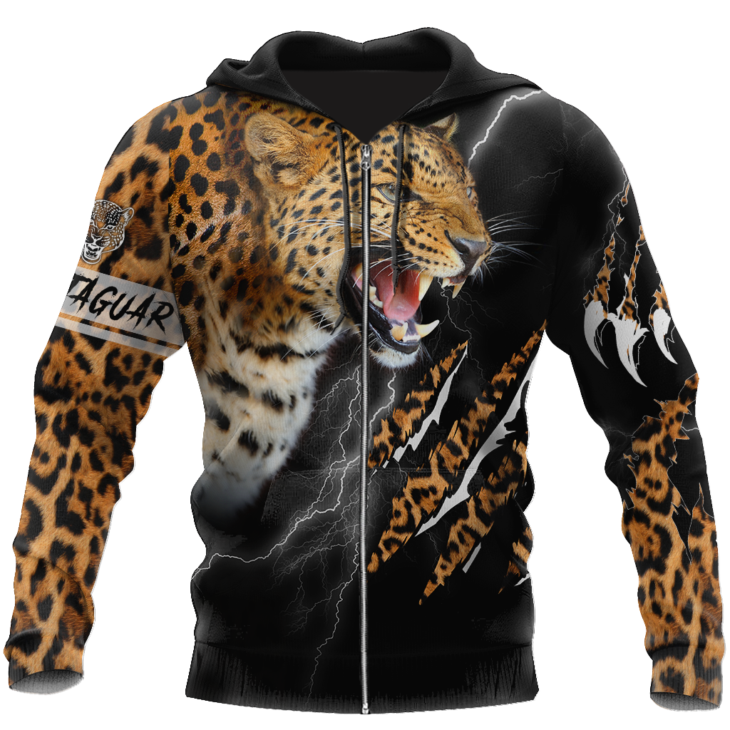 The Powerful Jaguar Thunderstorm 3D All Over Print  Hoodie TR2808201S