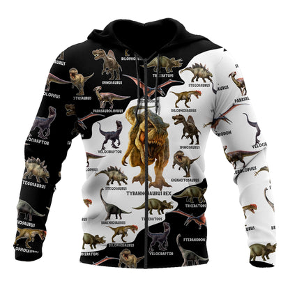 Dinosaur World 3D all over printed shirts